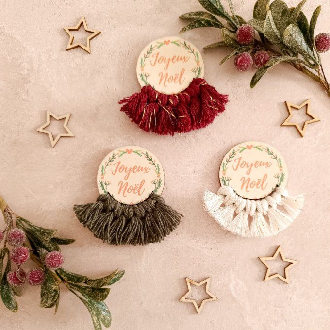 aimant déco " Joyeux Noël"