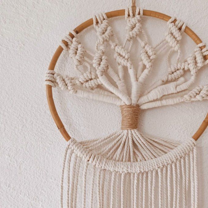 arbre de vie en macramé