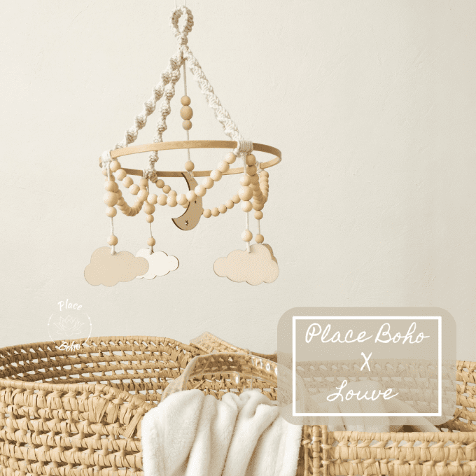Mobile bébé Place Boho x Louve
